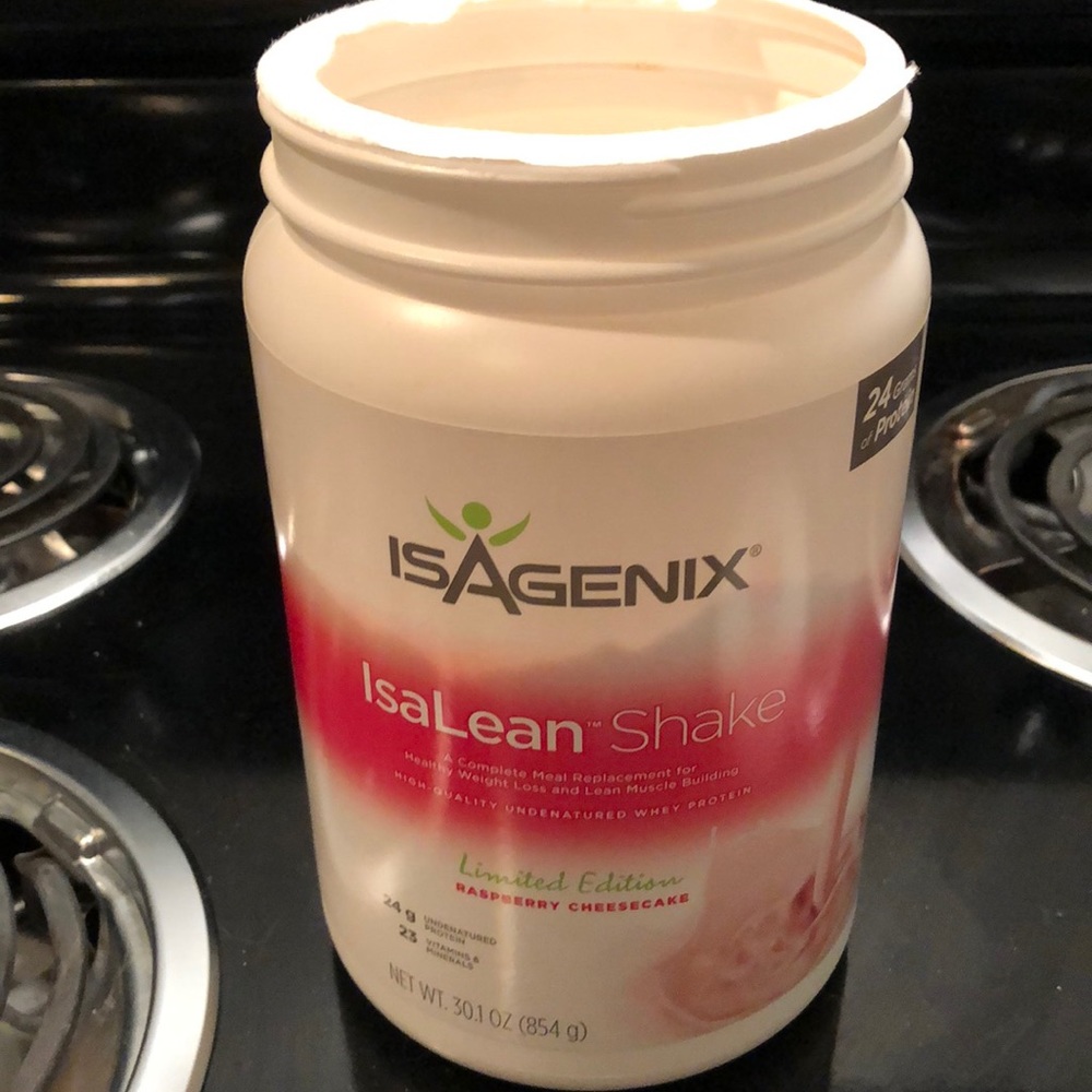 Isagenix IsaLean Raspberry Cheesecake - 2/3 full